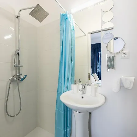 Blue Couple House Apartment Athens